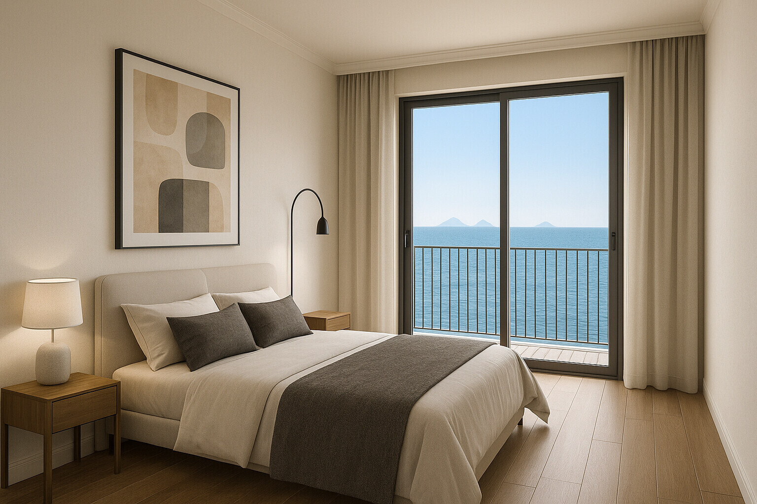 Rendering camera da letto 