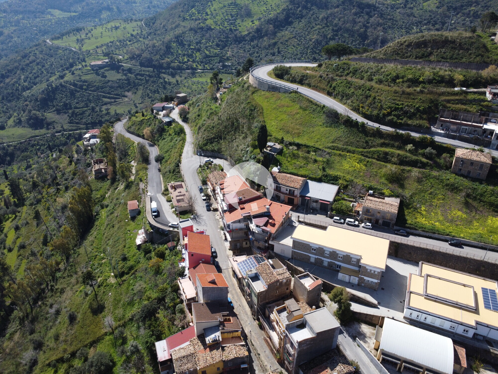 Immagine aereaImmagine aerea del borgo del borgo 