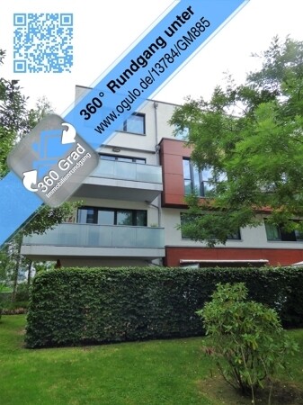 Großer Balkon zum Innenhof