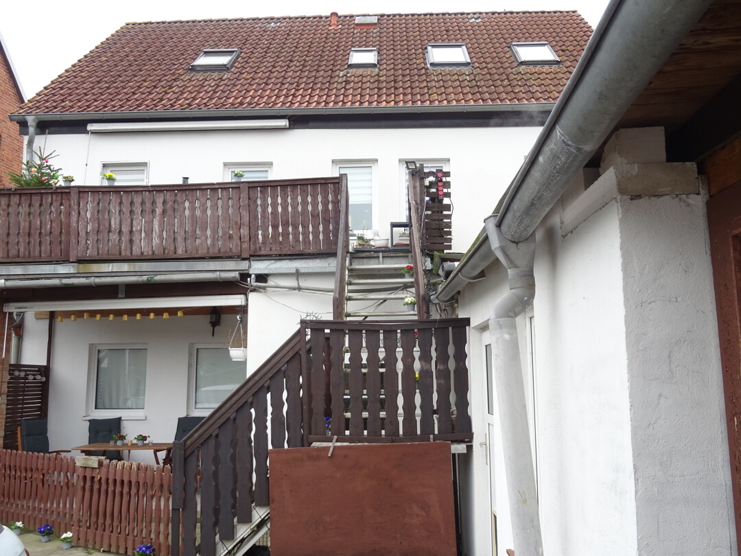 Gartenseite / Loggia / Balkon