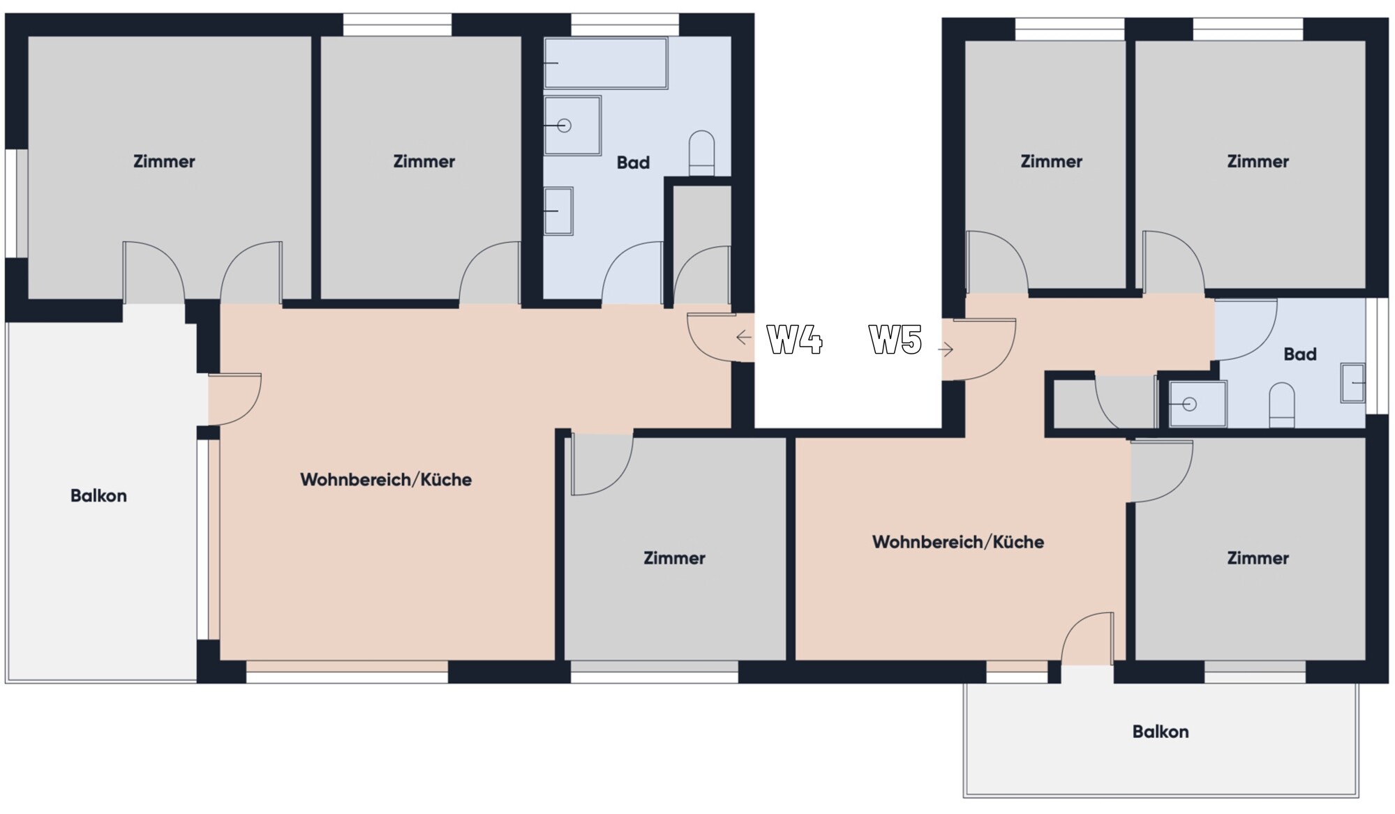 Grundrissplan ohne Maßstab OG