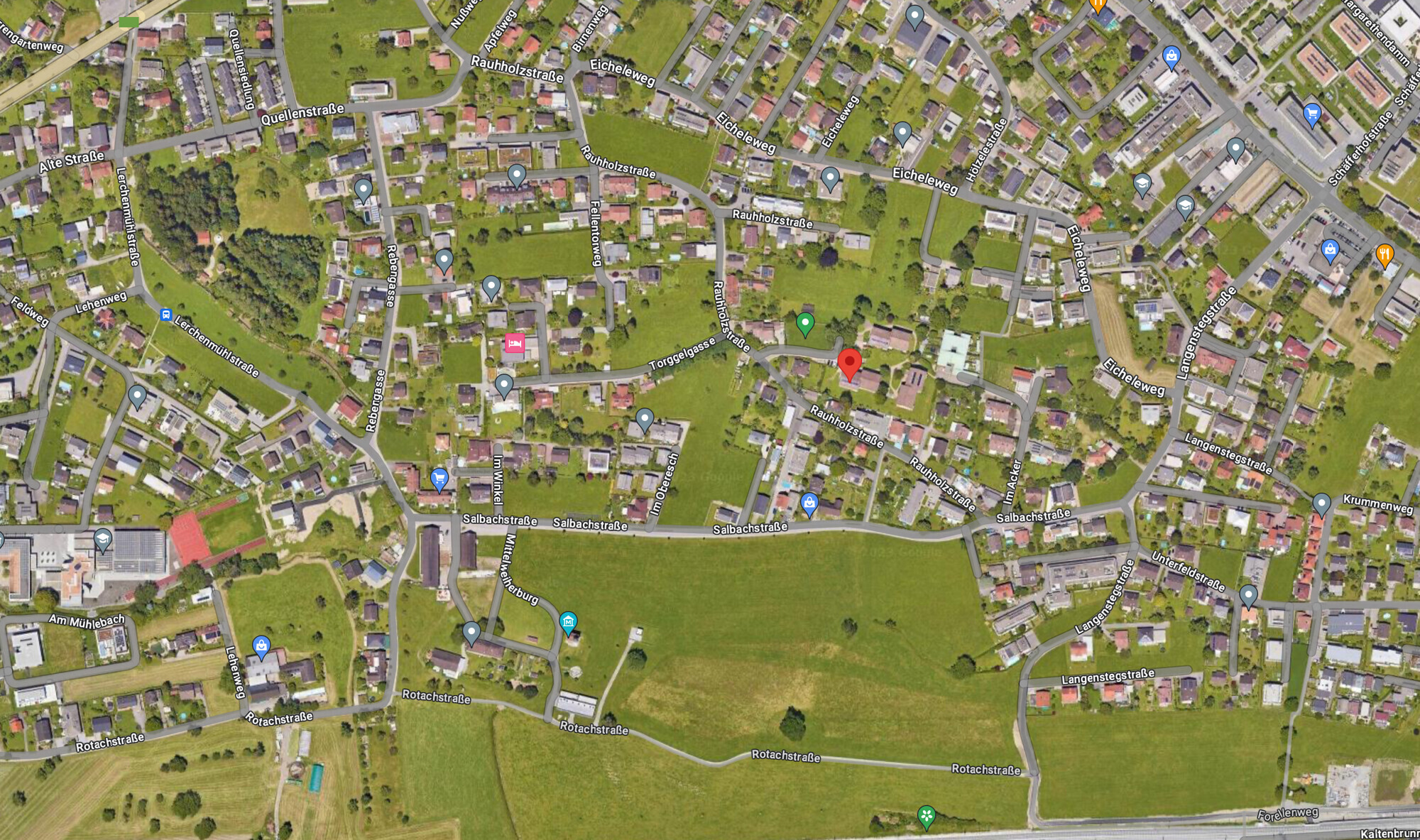 Infrastruktur Quelle Google Maps