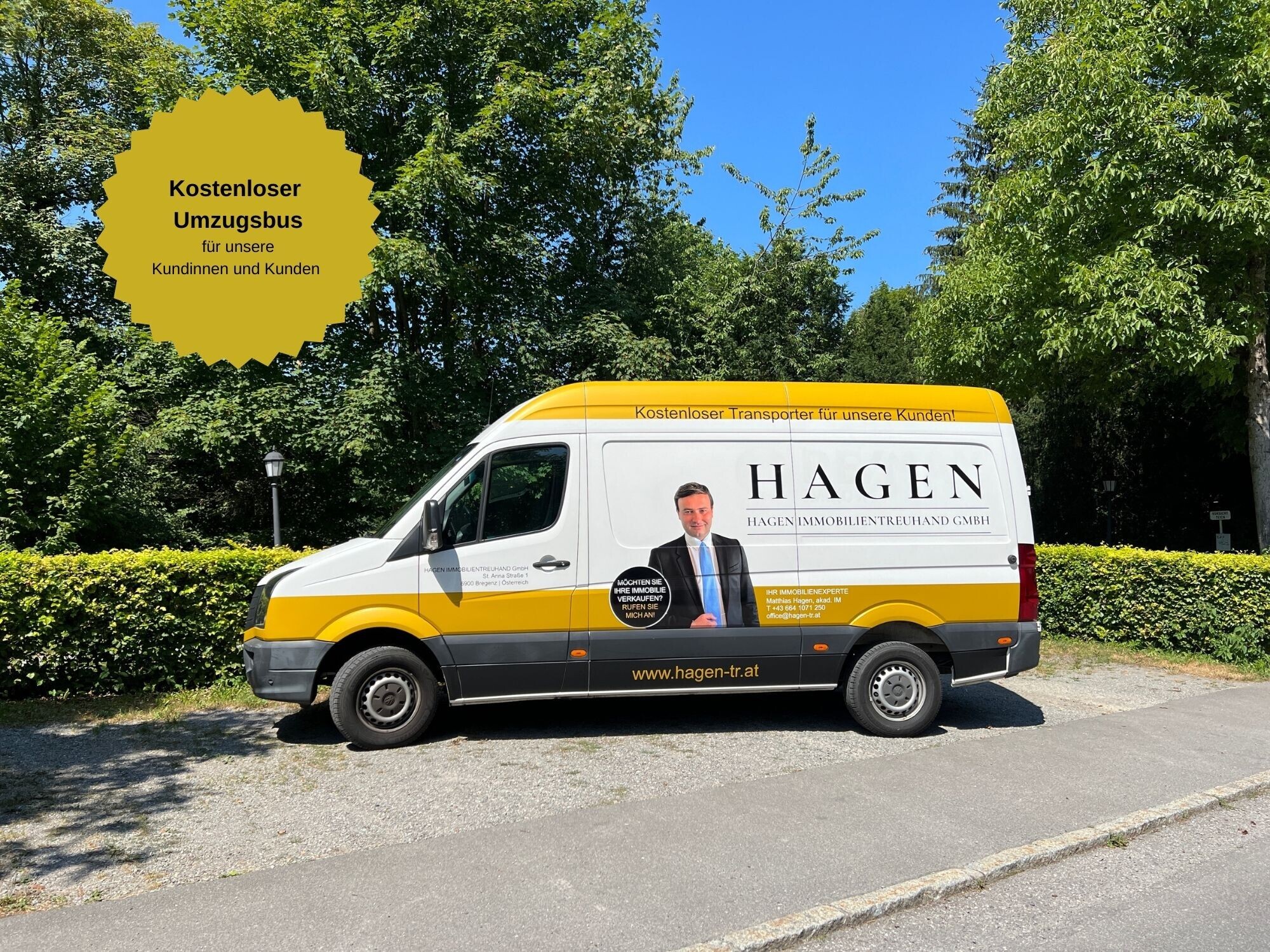 Kostenloser Umzugsbus