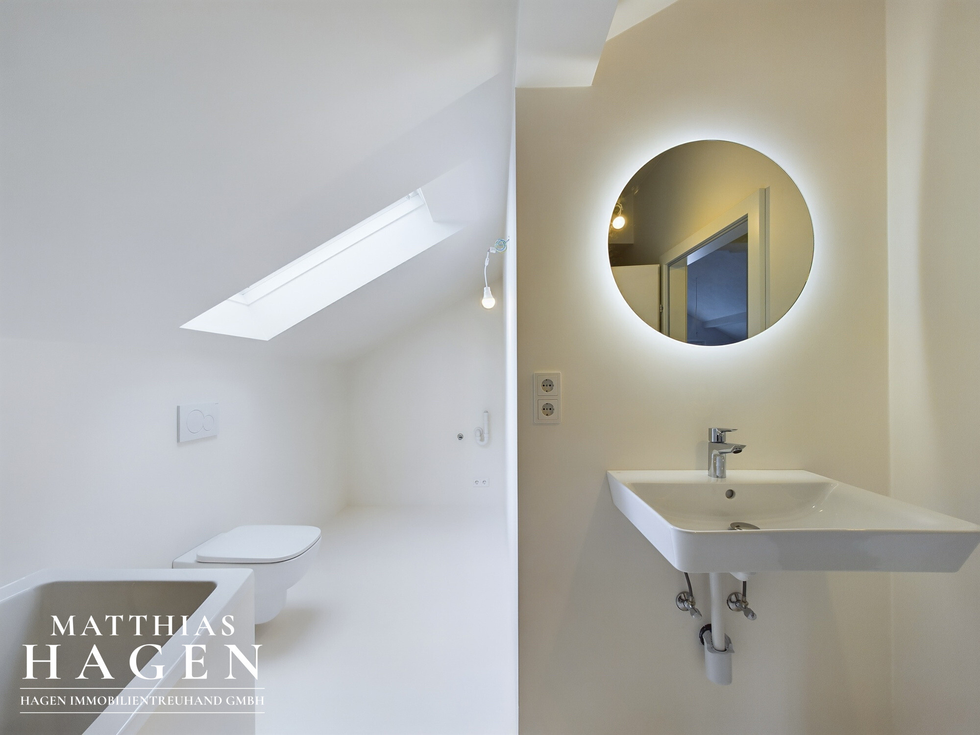 Badezimmer Dachgeschoss