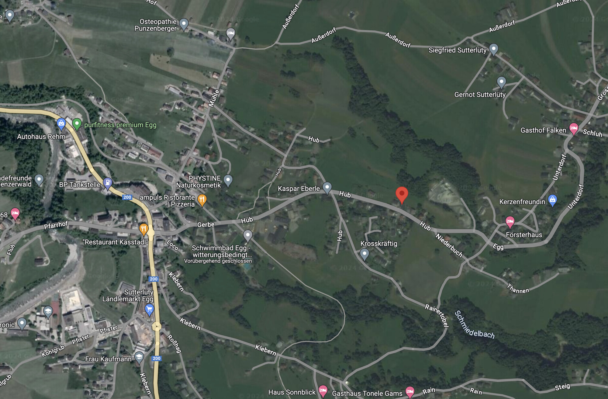 Infrastruktur Quelle Google Maps