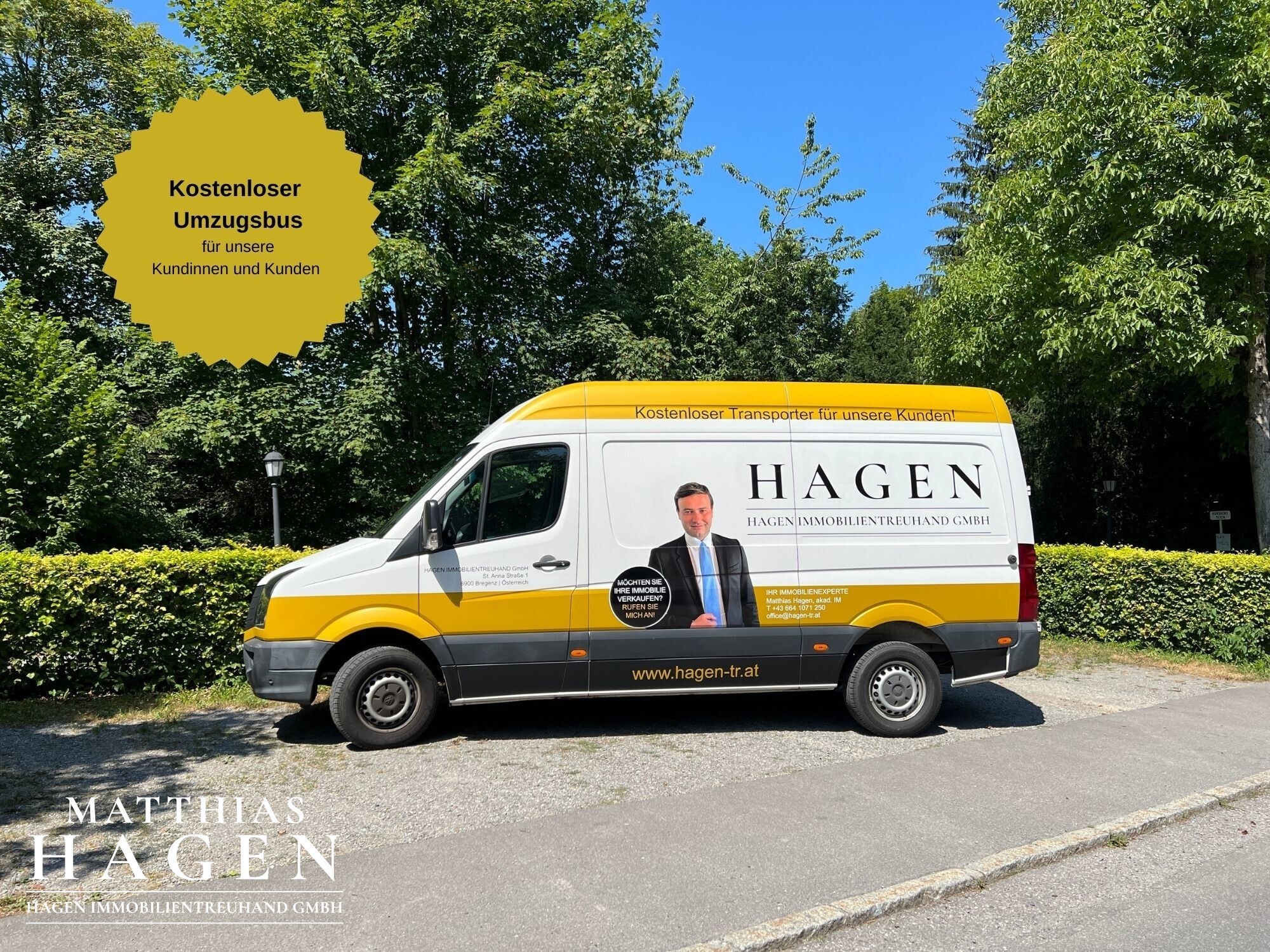 Kostenloser Umzugsbus