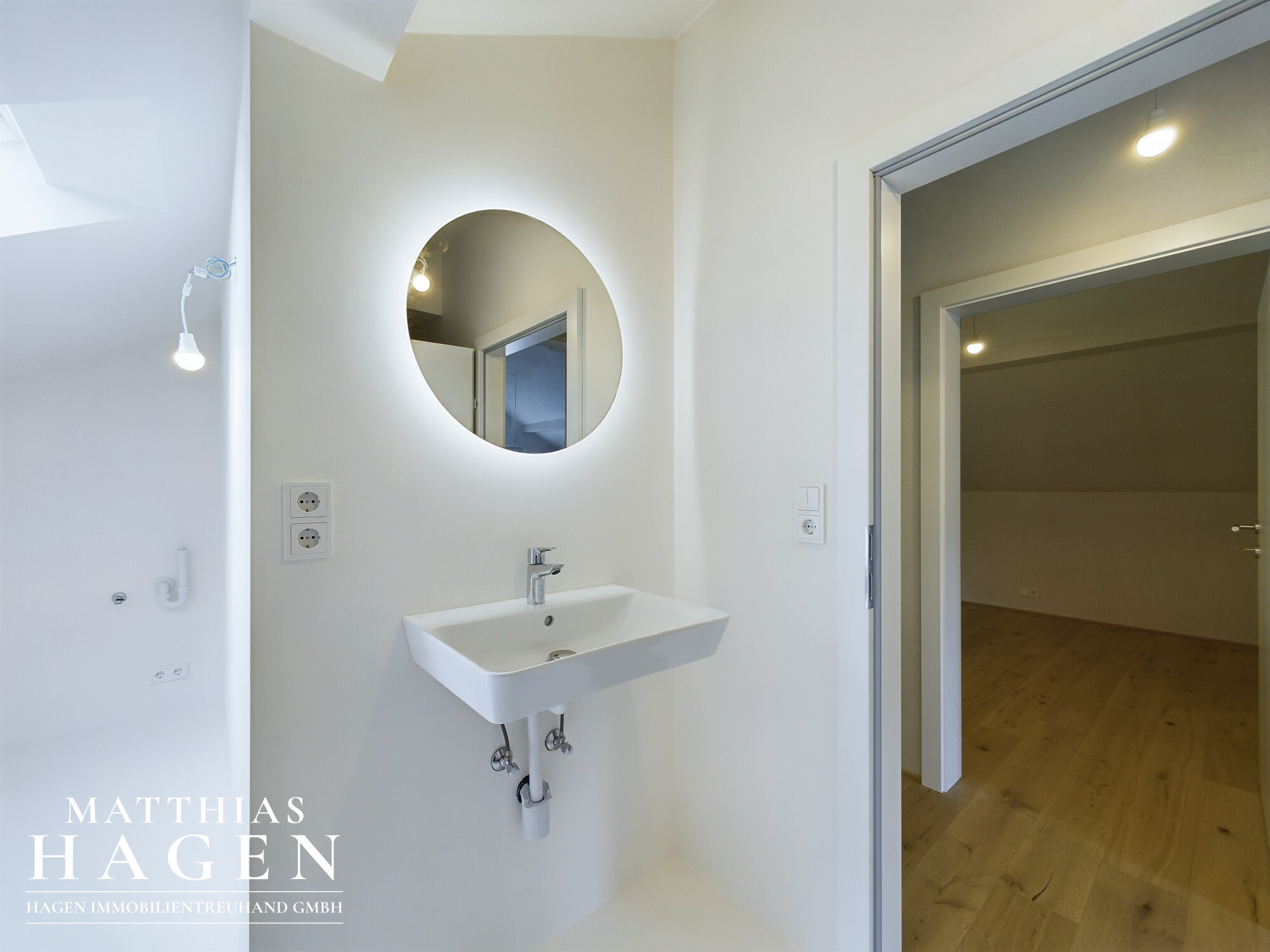 Badezimmer Dachgeschoss