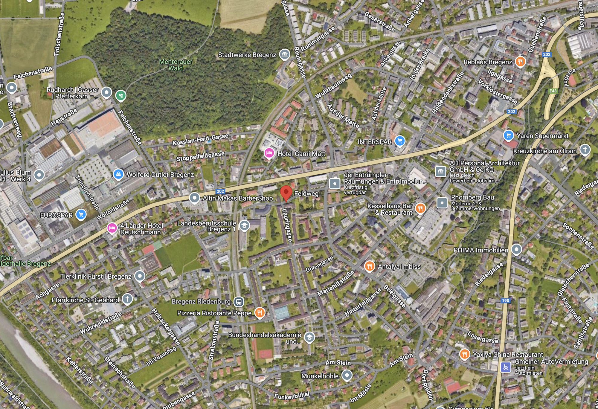 Infrastruktur (Quelle Google Maps)