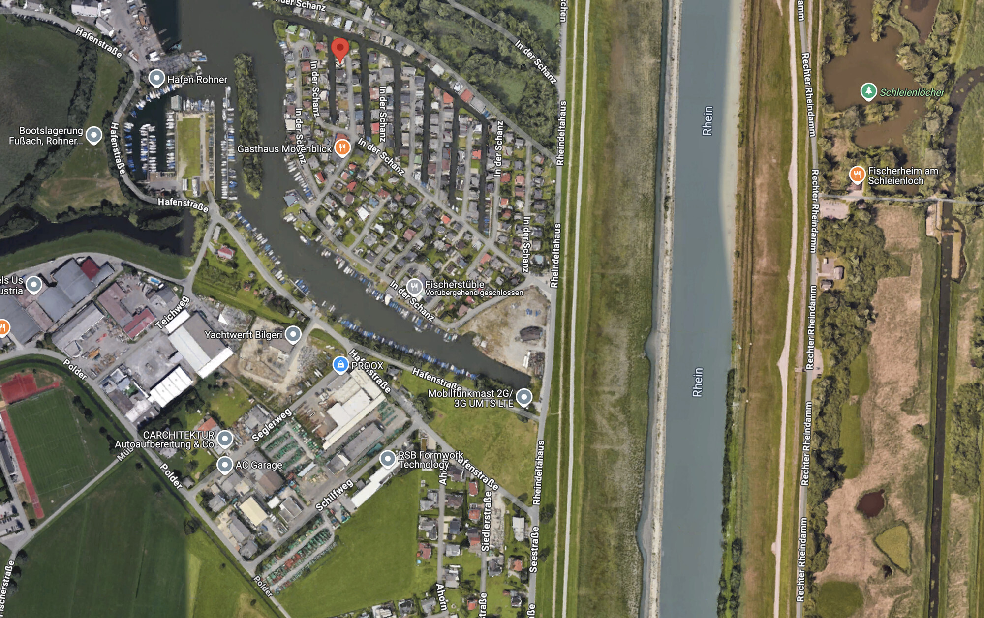 Infrastruktur Quelle Google Maps