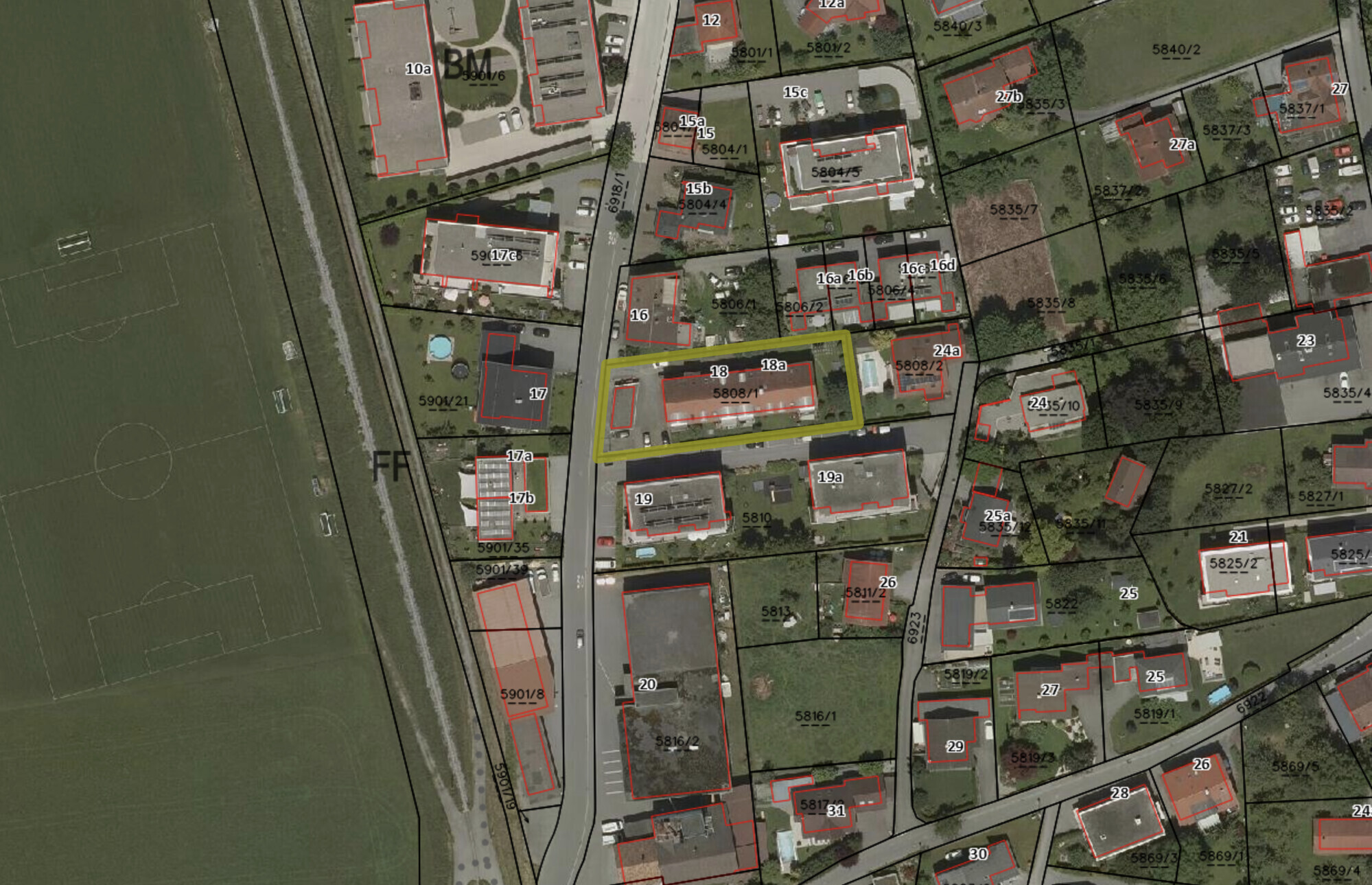 Adressenplan