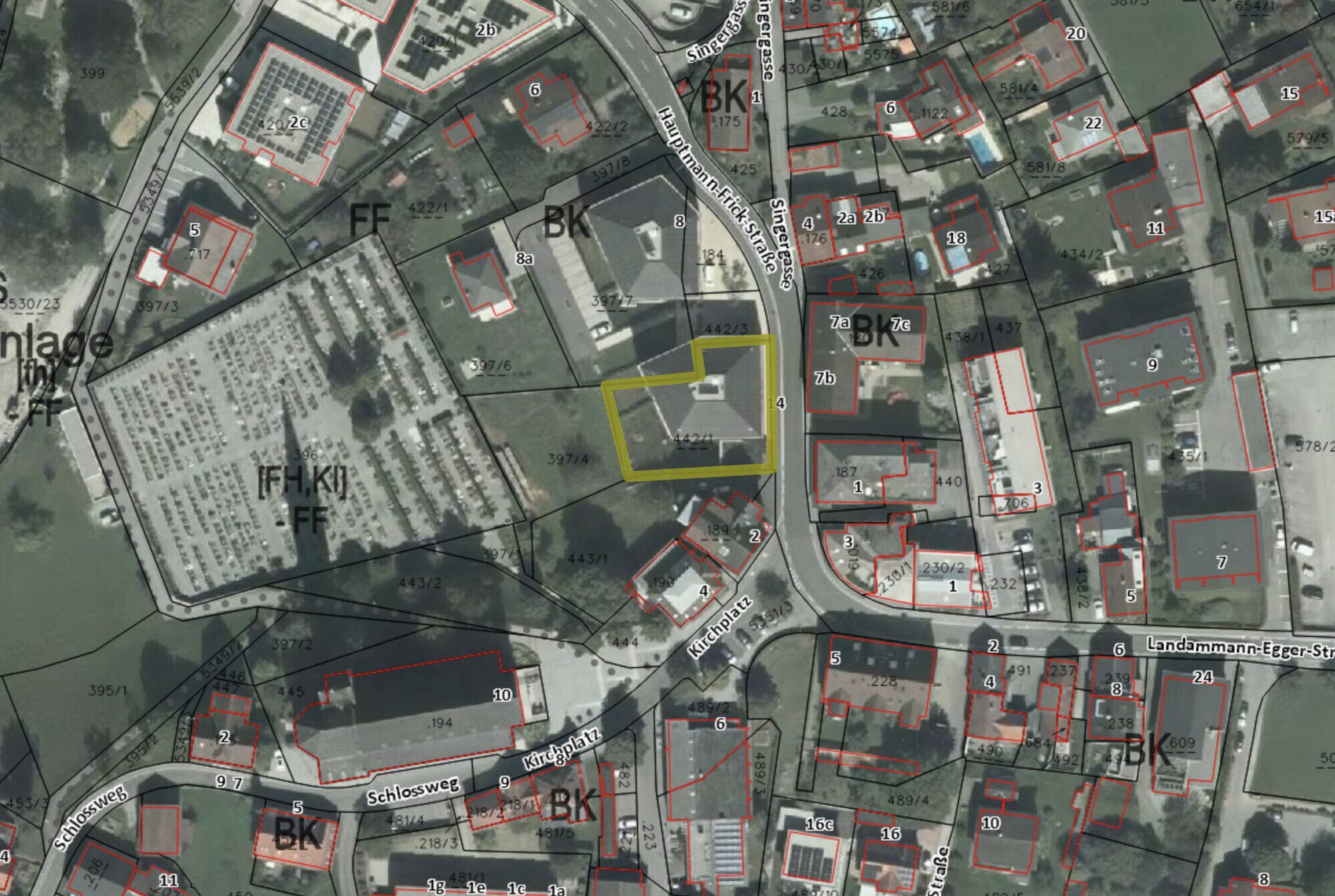 Adressenplan