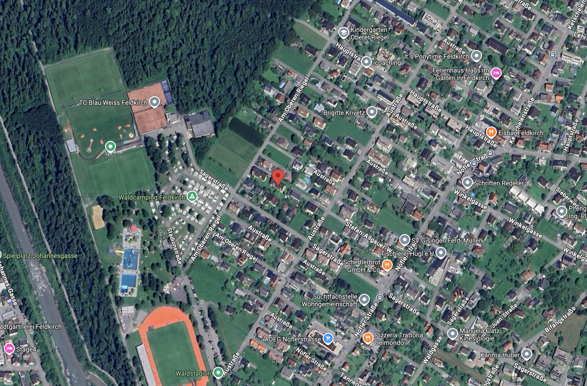 Infrastruktur Quelle Google Maps