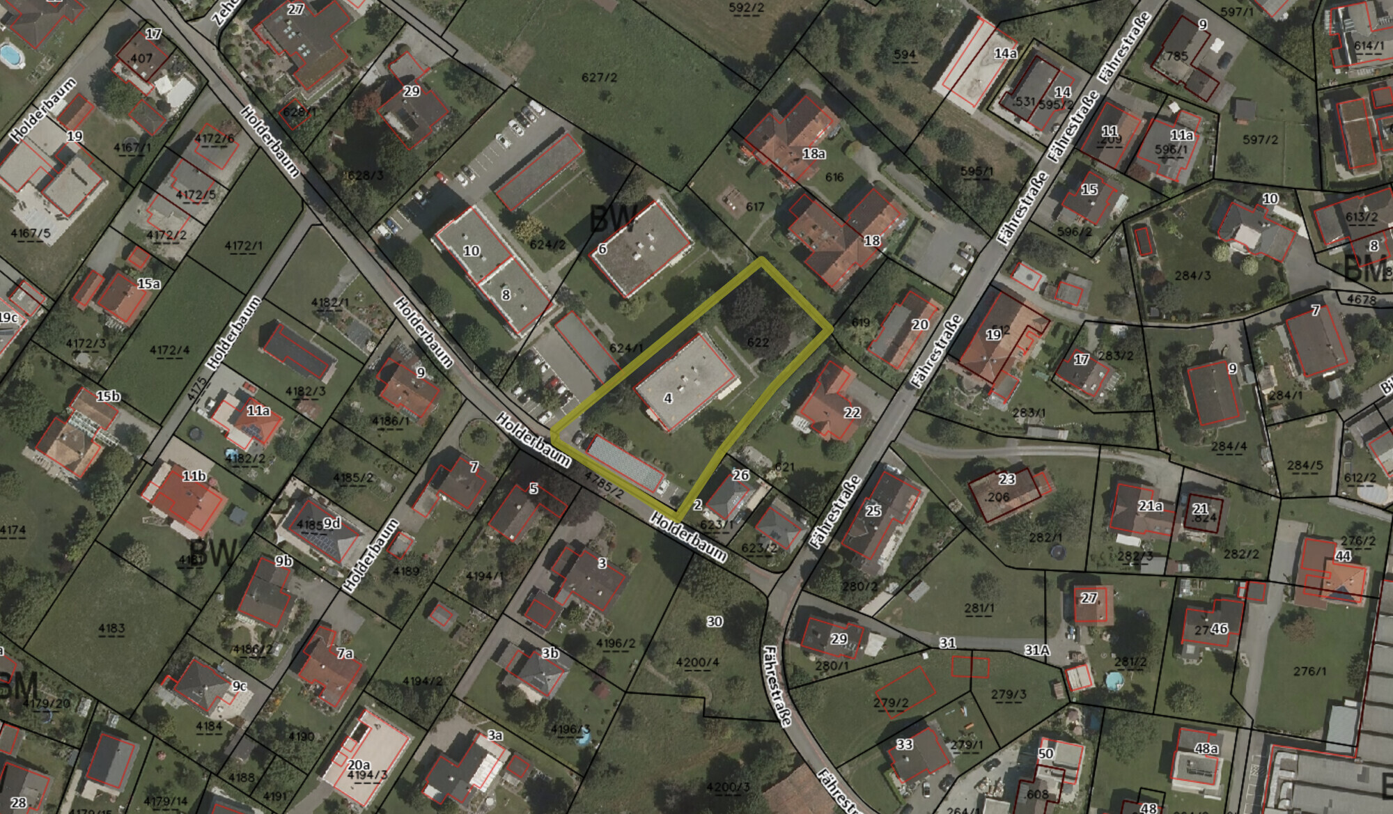 Adressenplan