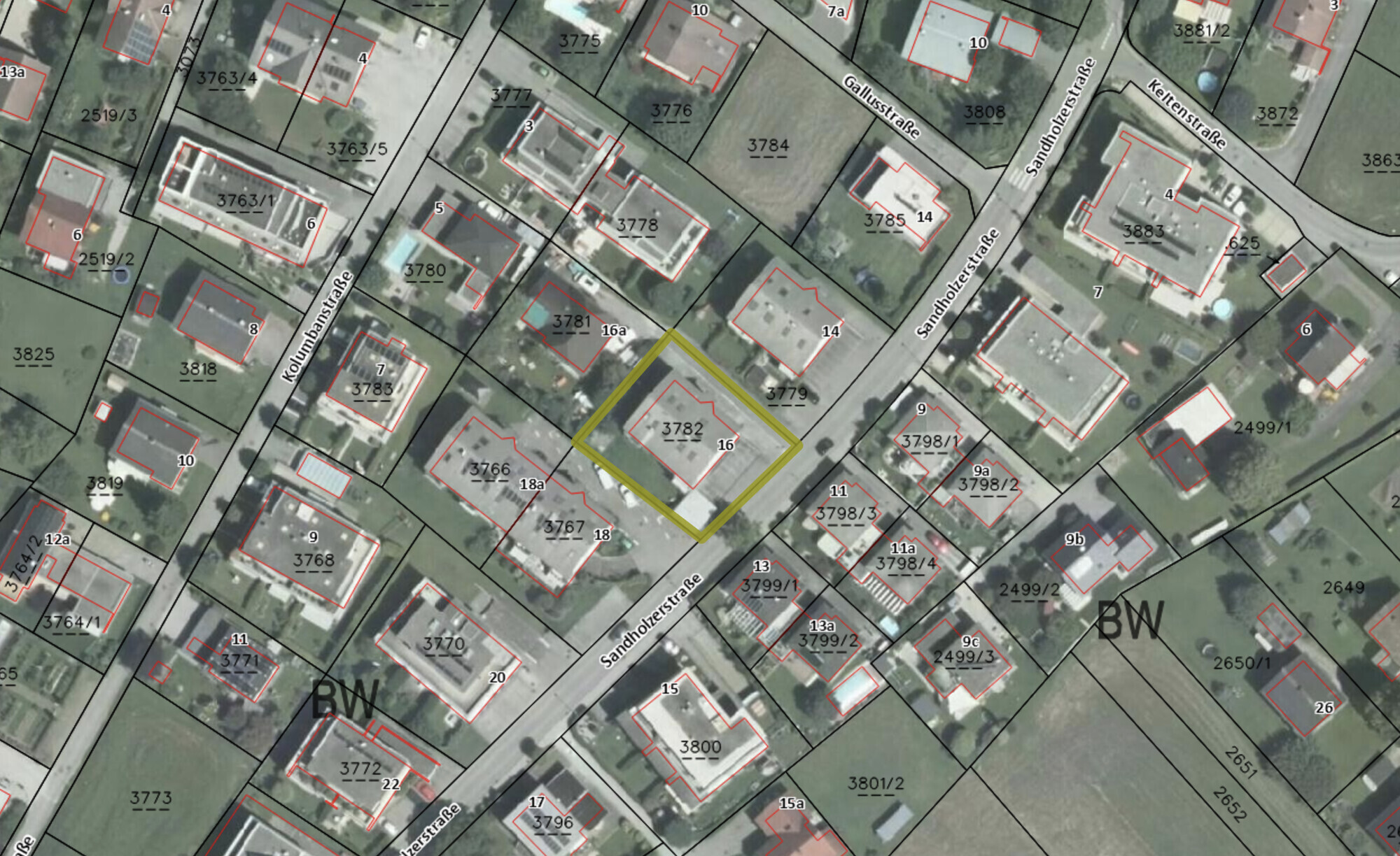 Adressenplan