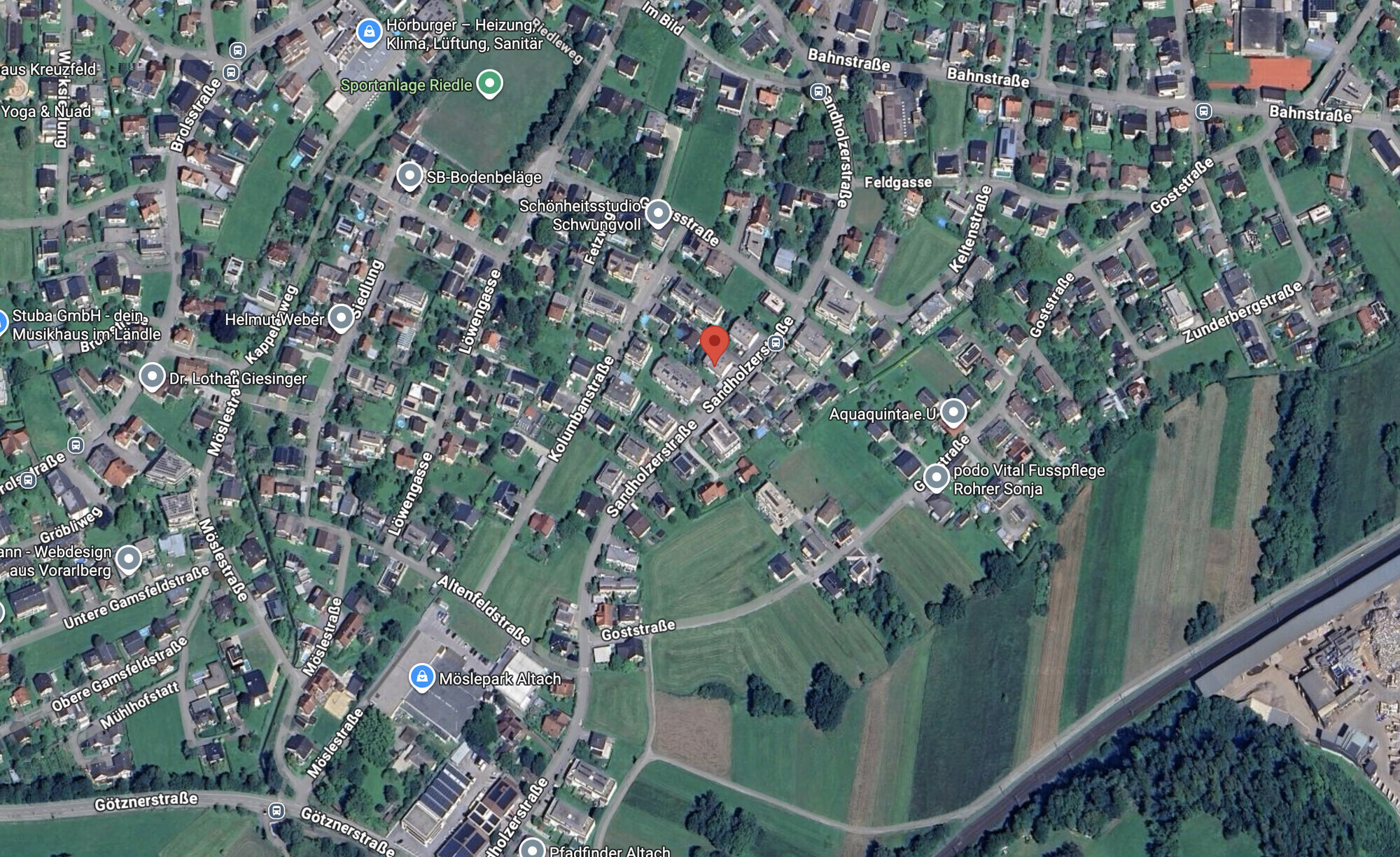 Infrastruktur Quelle Google Maps