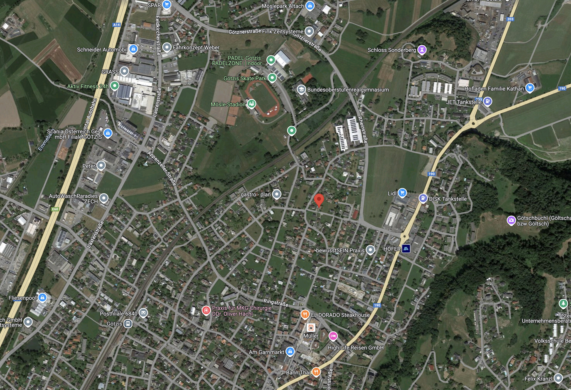 Infrastruktur Quelle Google Maps