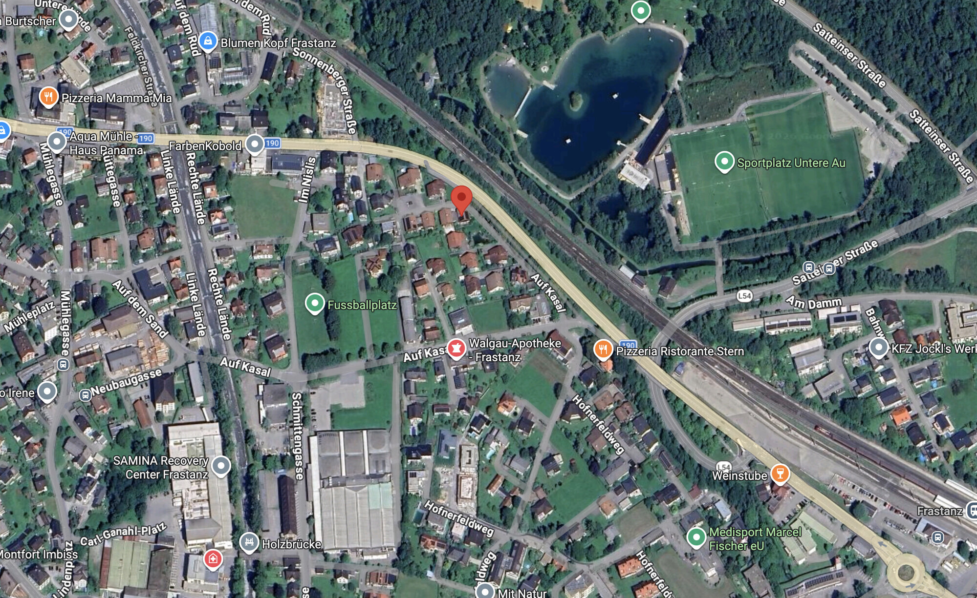 Infrastruktur Quelle Google Maps