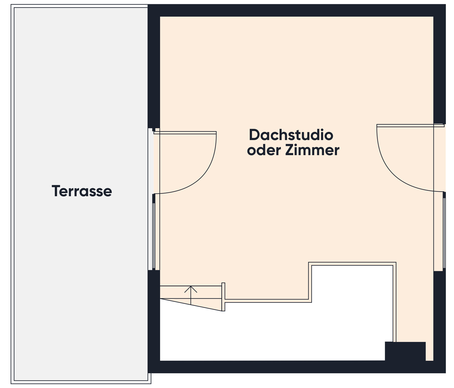 Grundrissplan DG