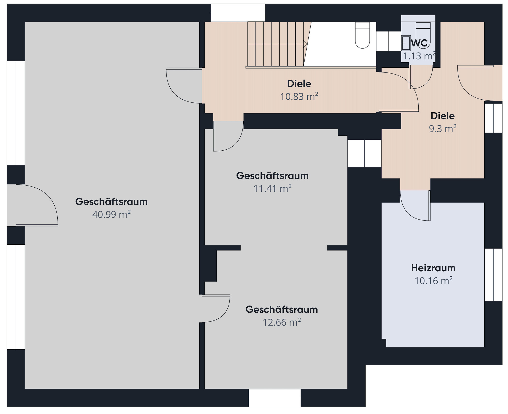 Grundriss EG ohne Maßstab