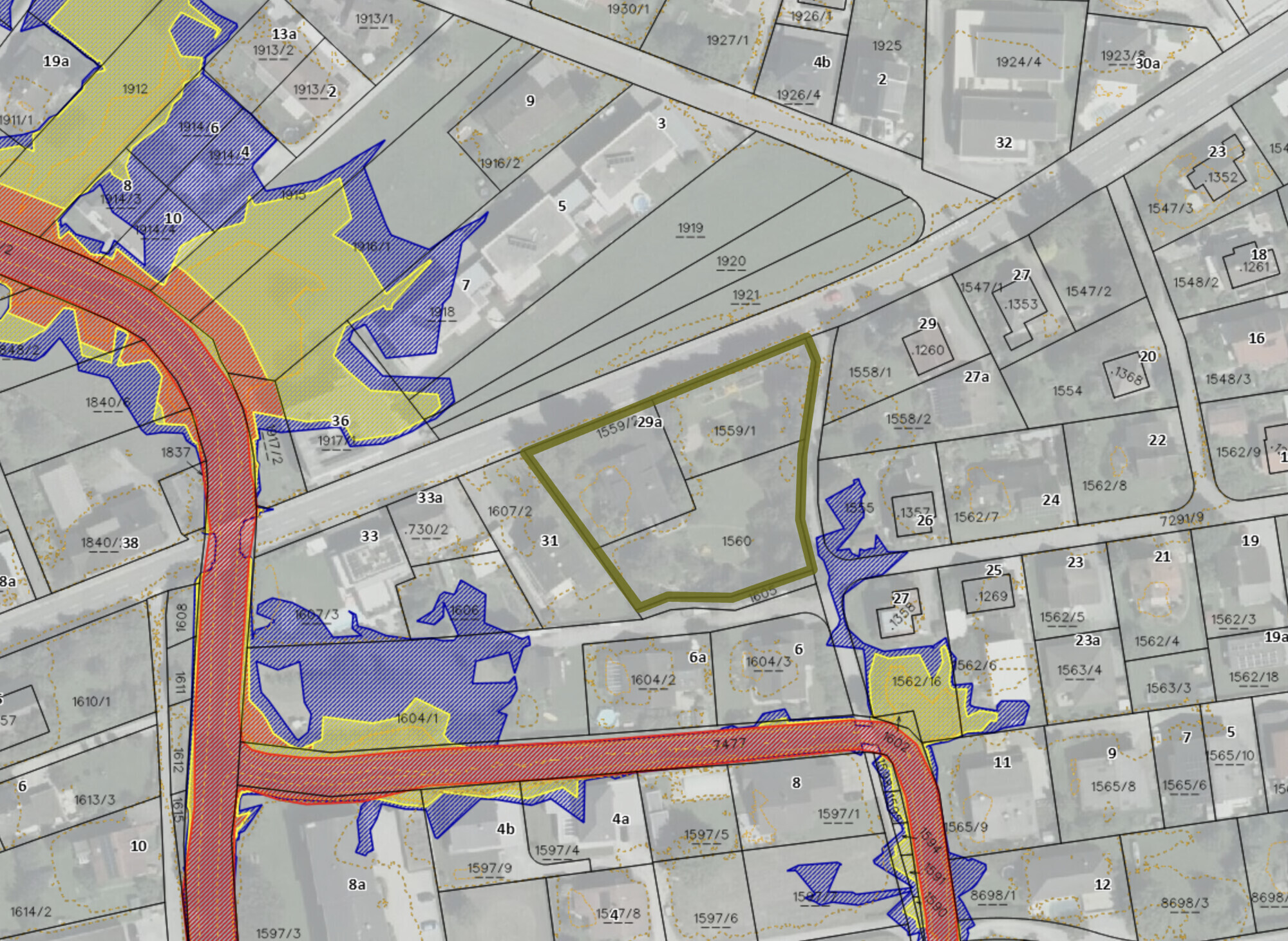 Gefahrenzonenplan