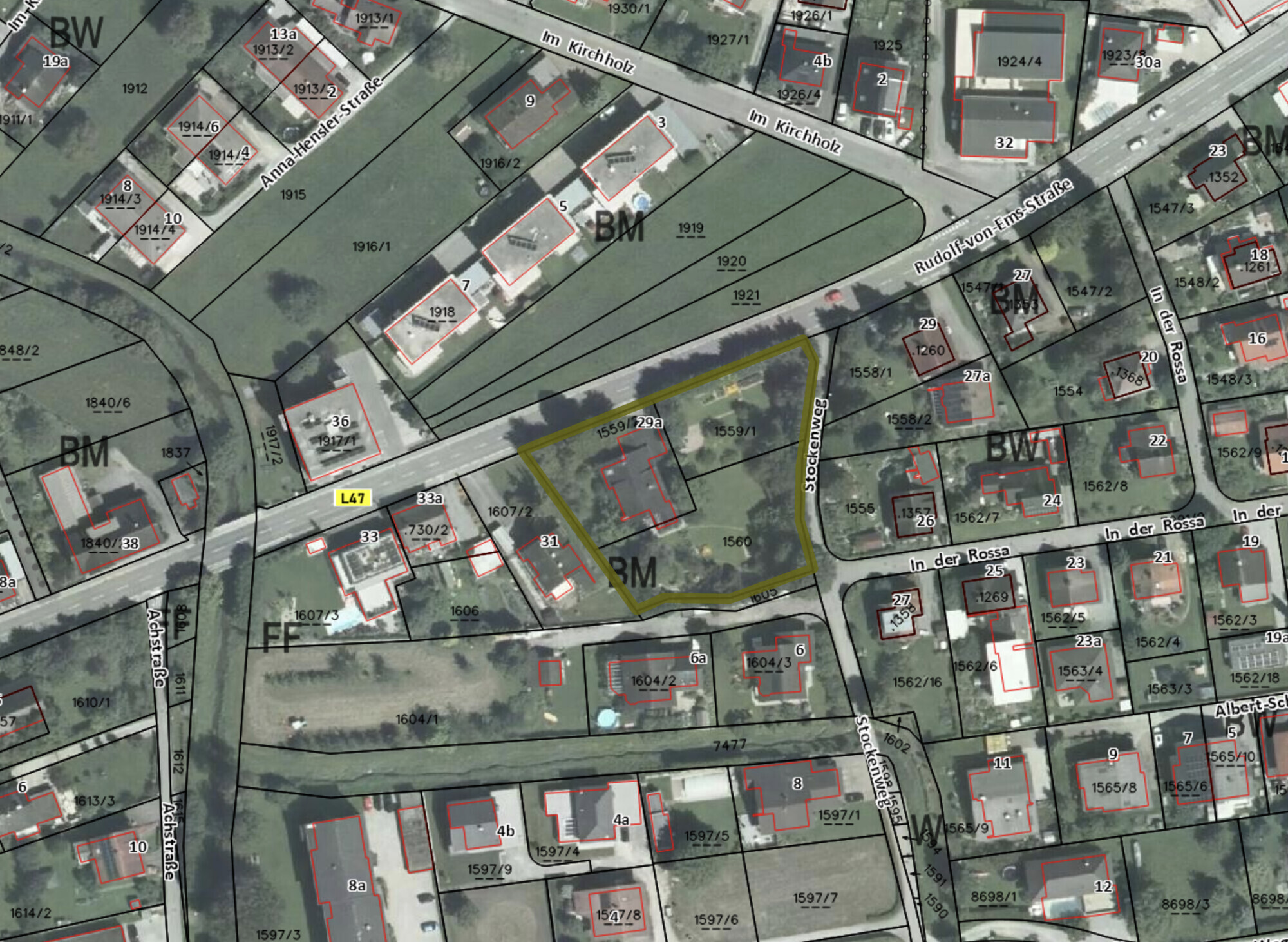 Adressenplan