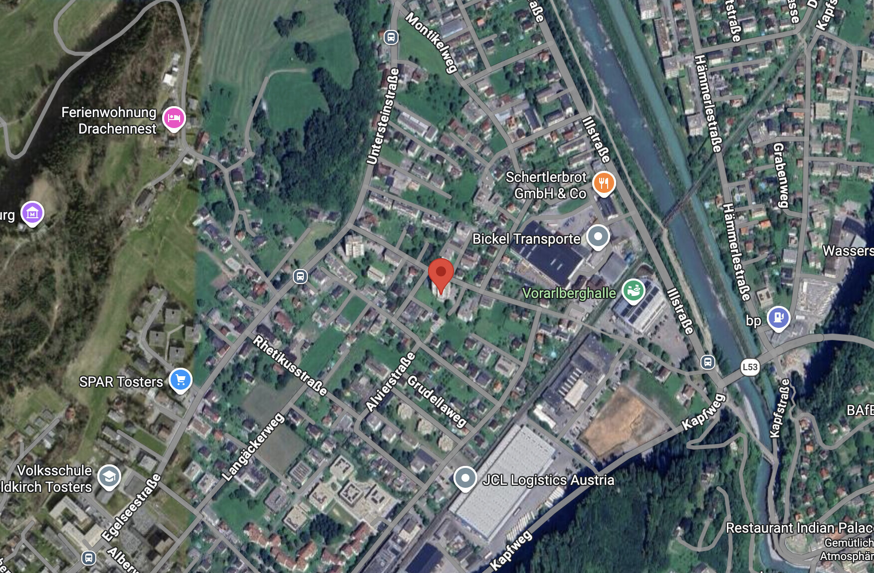 Infrastruktur - Quelle Google Maps