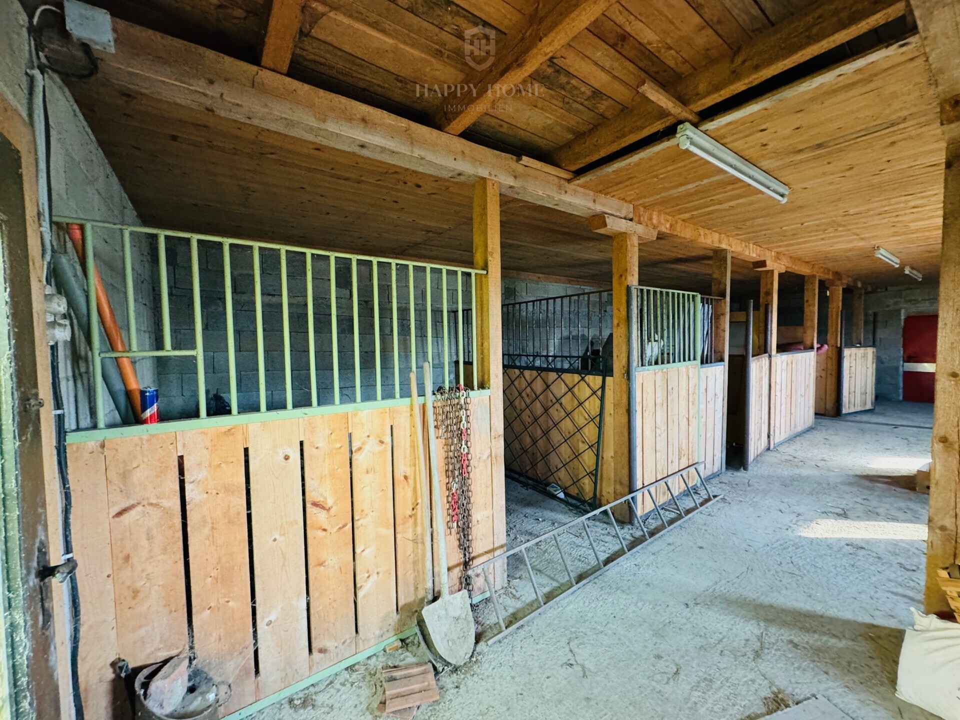 Pferdestall Boxen