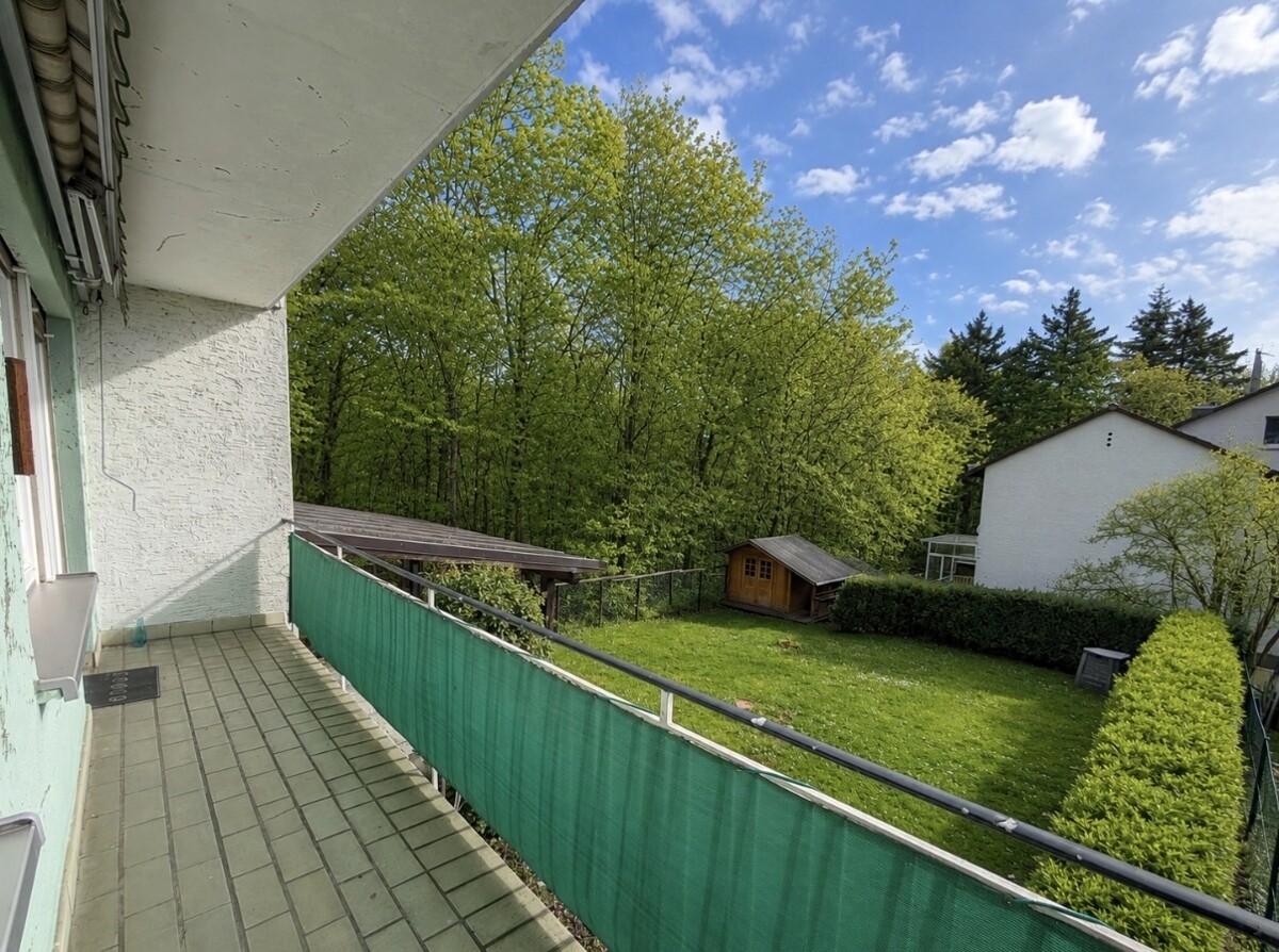 Blick Balkon