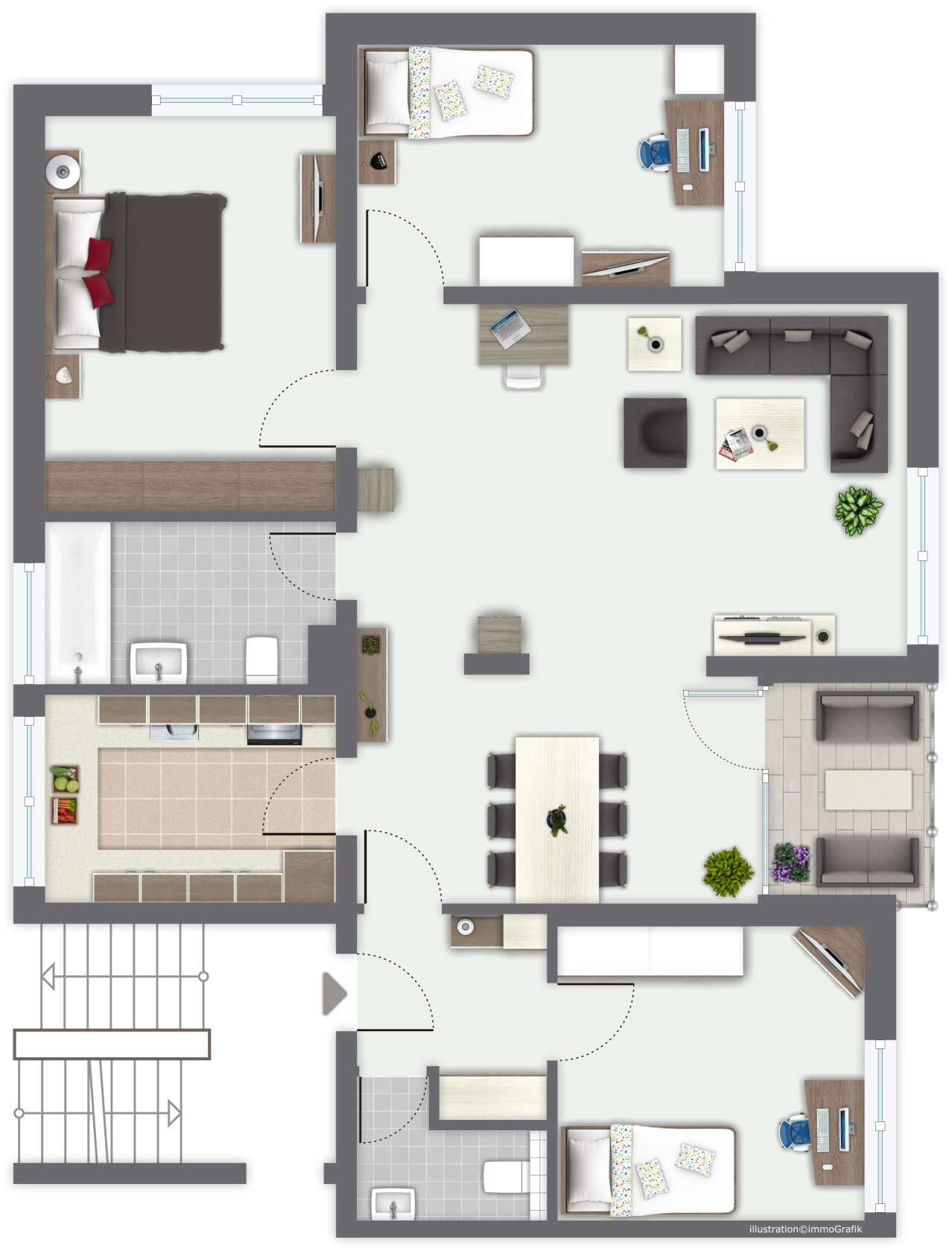 Breslauer Whg 1DG - TO - Plan 1_DIN_A4_Druck