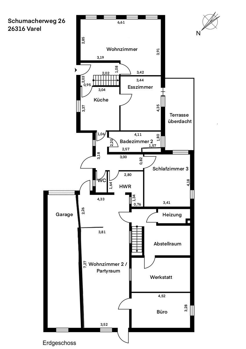 Grundriss Erdgeschoss