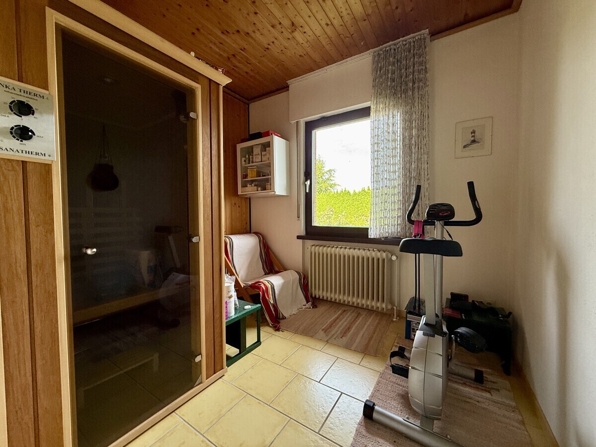 Infrarot-Sauna Erdgeschoss