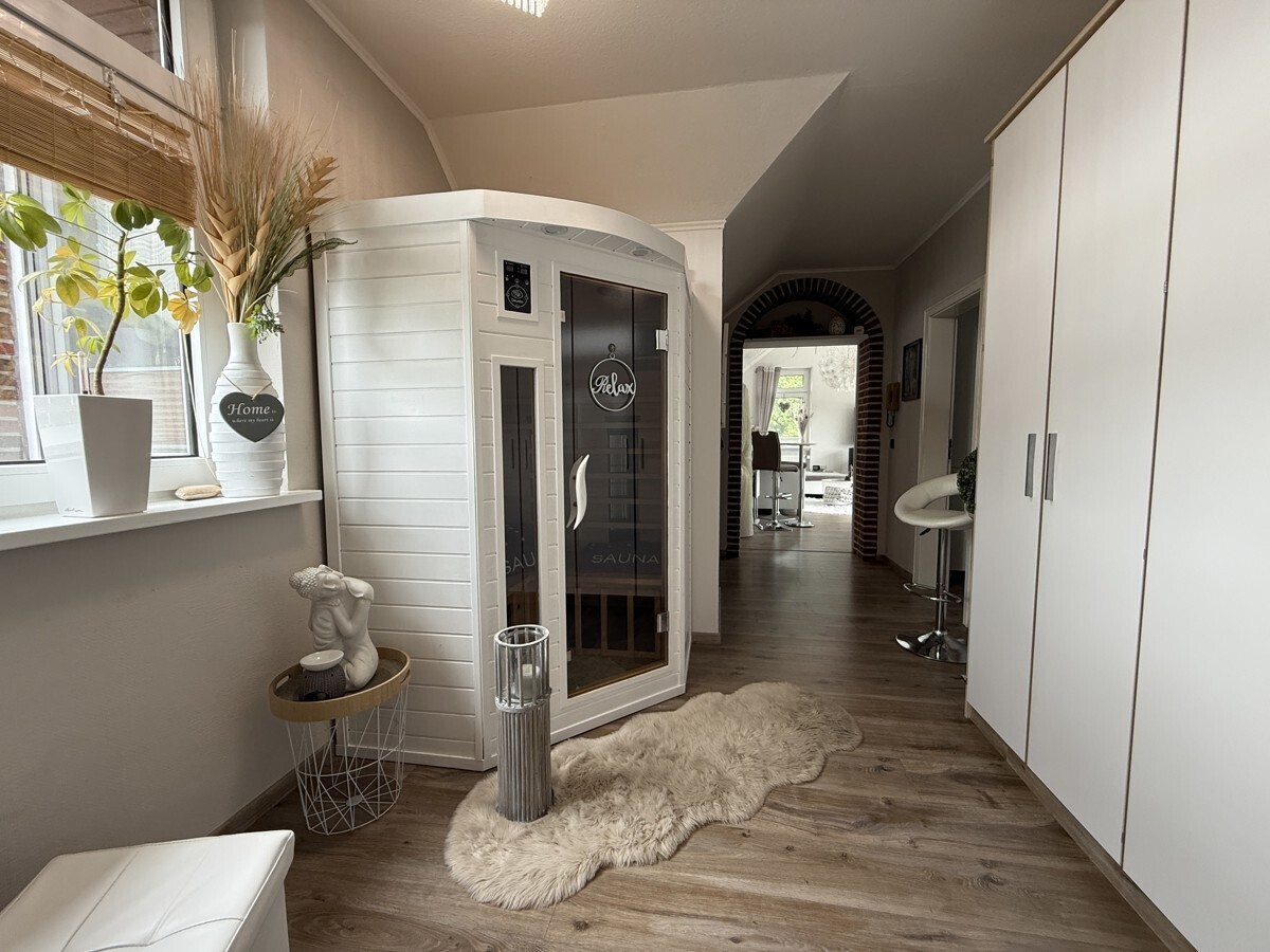 Flur mit Sauna