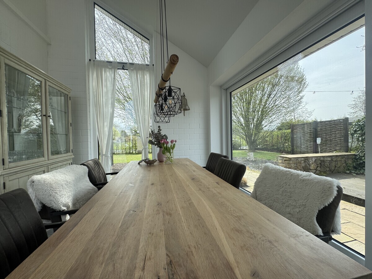 Blick im Esszimmer