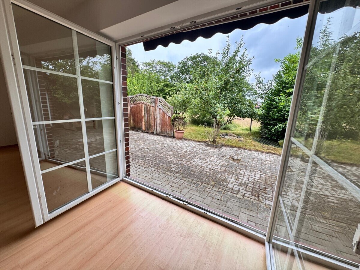 Blick auf Terrasse