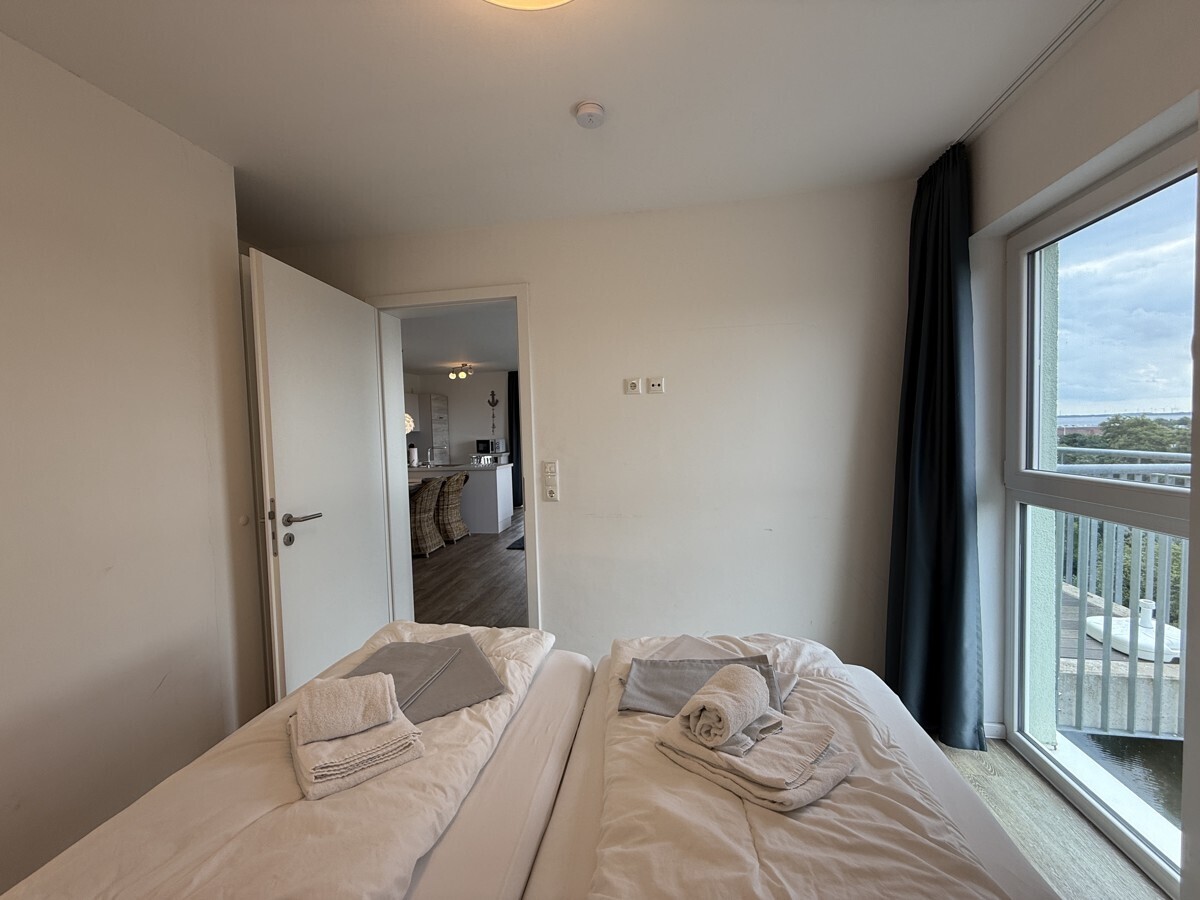 Schlafzimmer 2 mit Meerblick