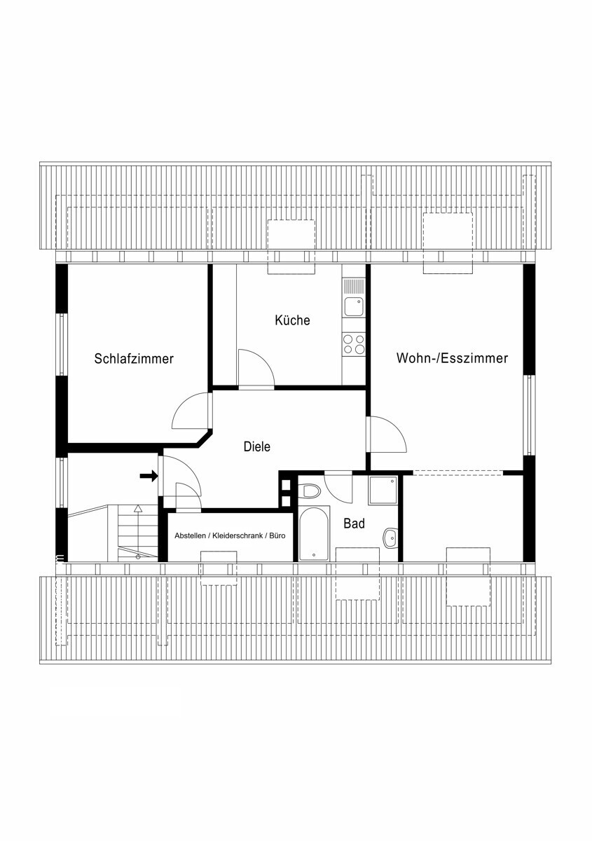 Wohnhaus - Dachgeschoss