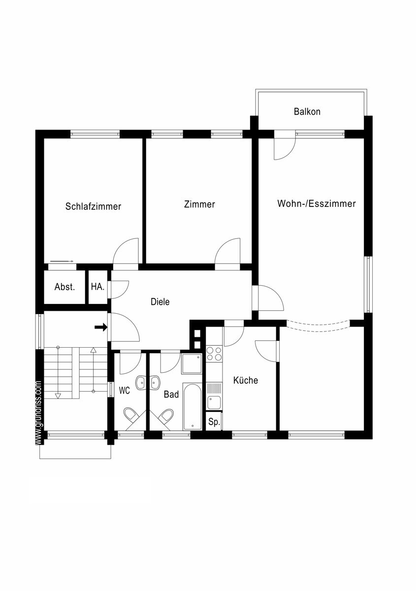 Wohnhaus - Erd- & Obergeschoss