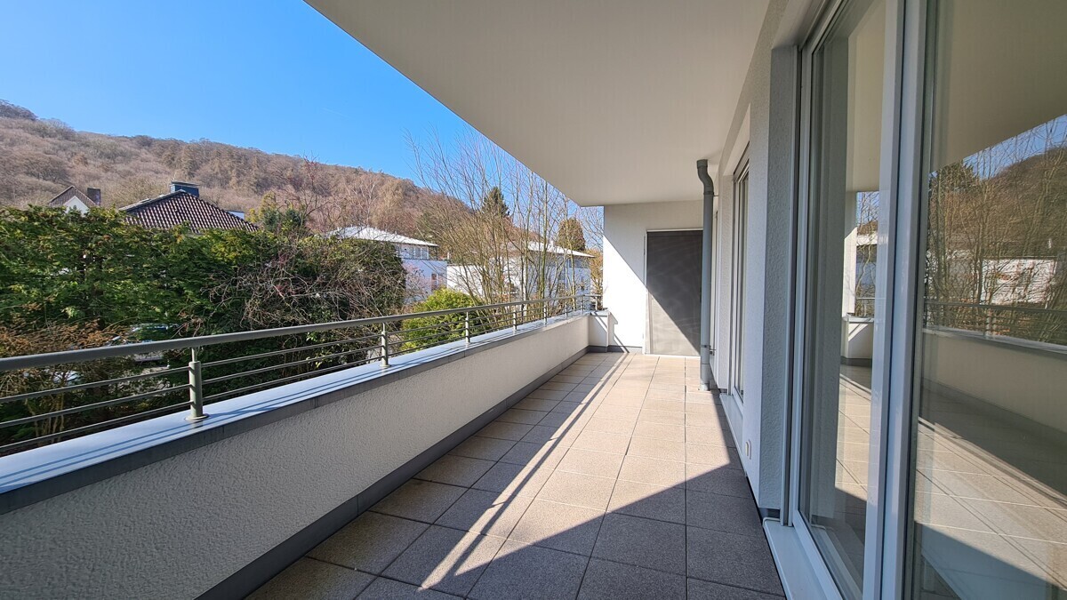 Balkon (Westseite)