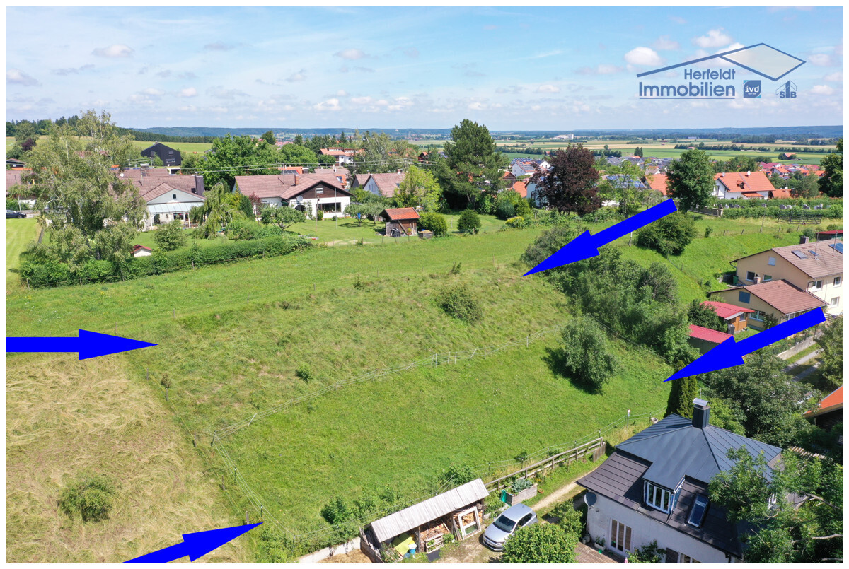 Ca. 1.035 m² Grundstücksfläche