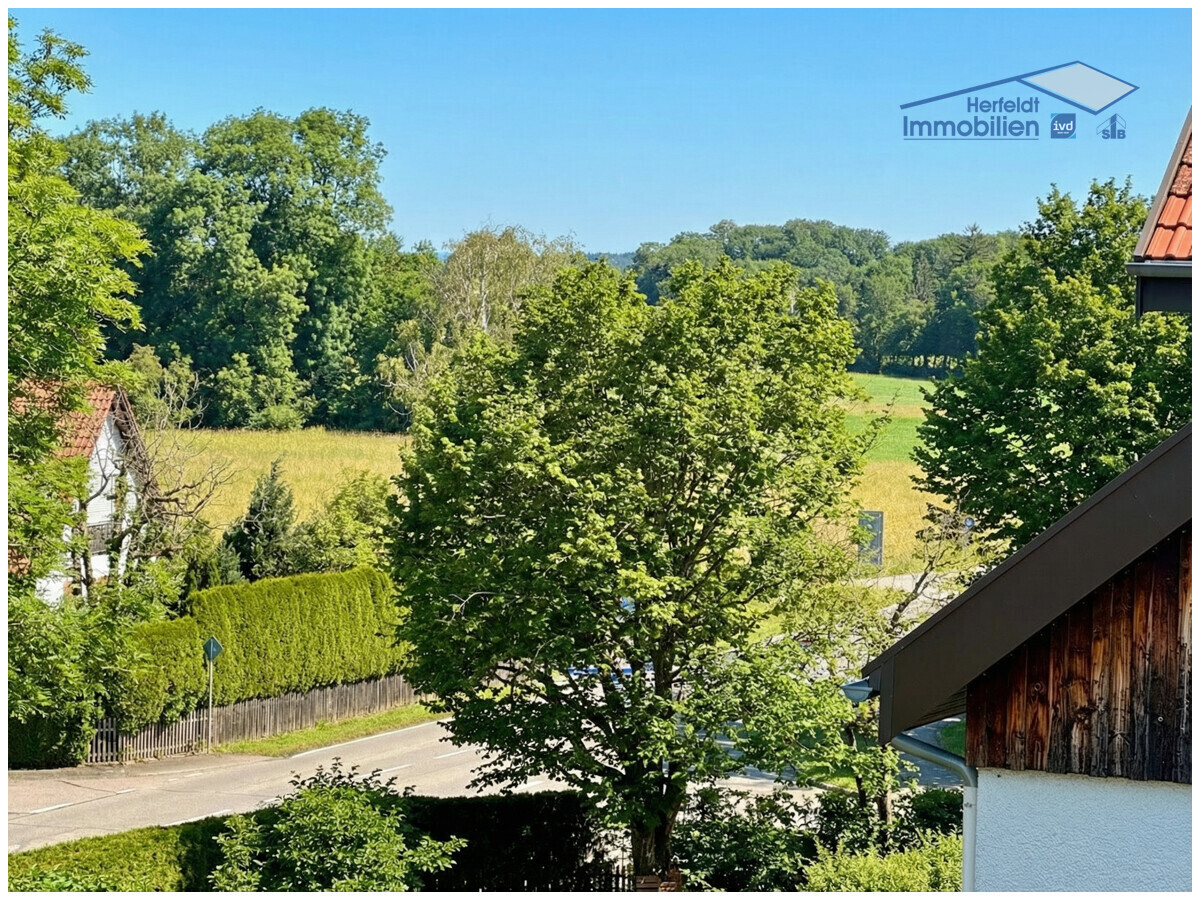 Blick aus dem Küchenfenster
