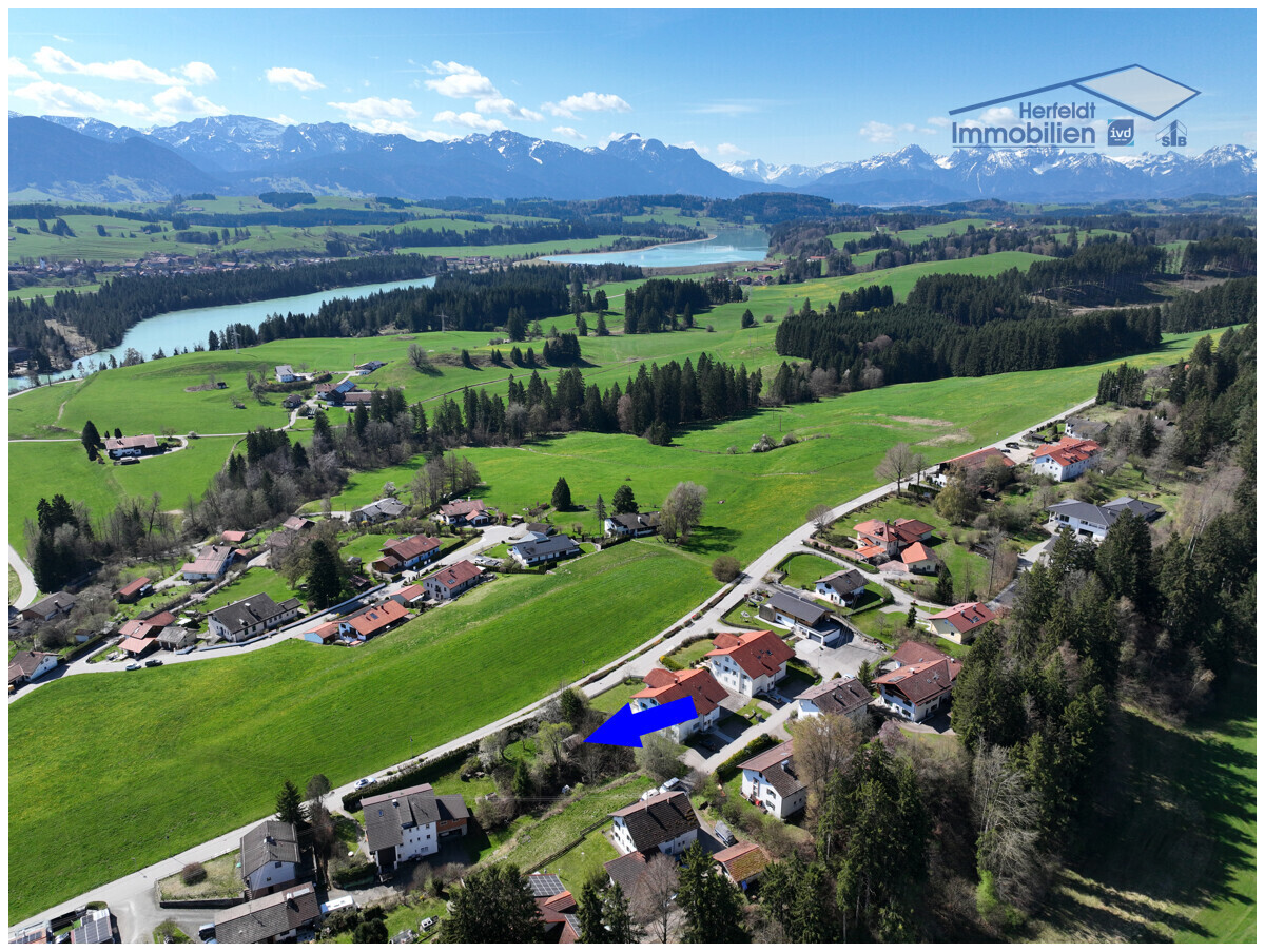 Freier Blick auf die beeindruckende Bergwelt