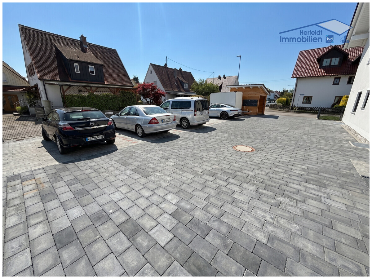 Parkplätze in direkter Nähe