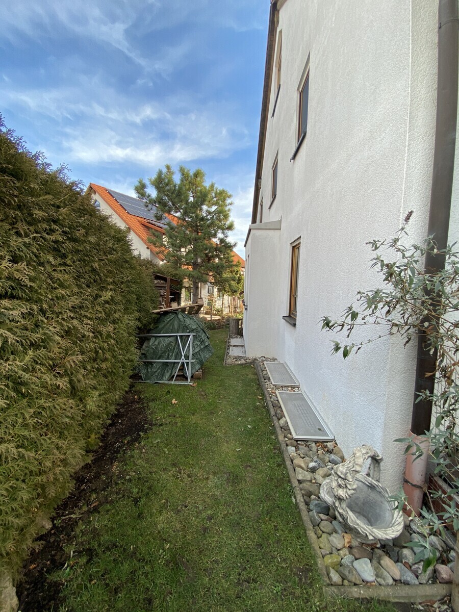 seitliche Aufgang