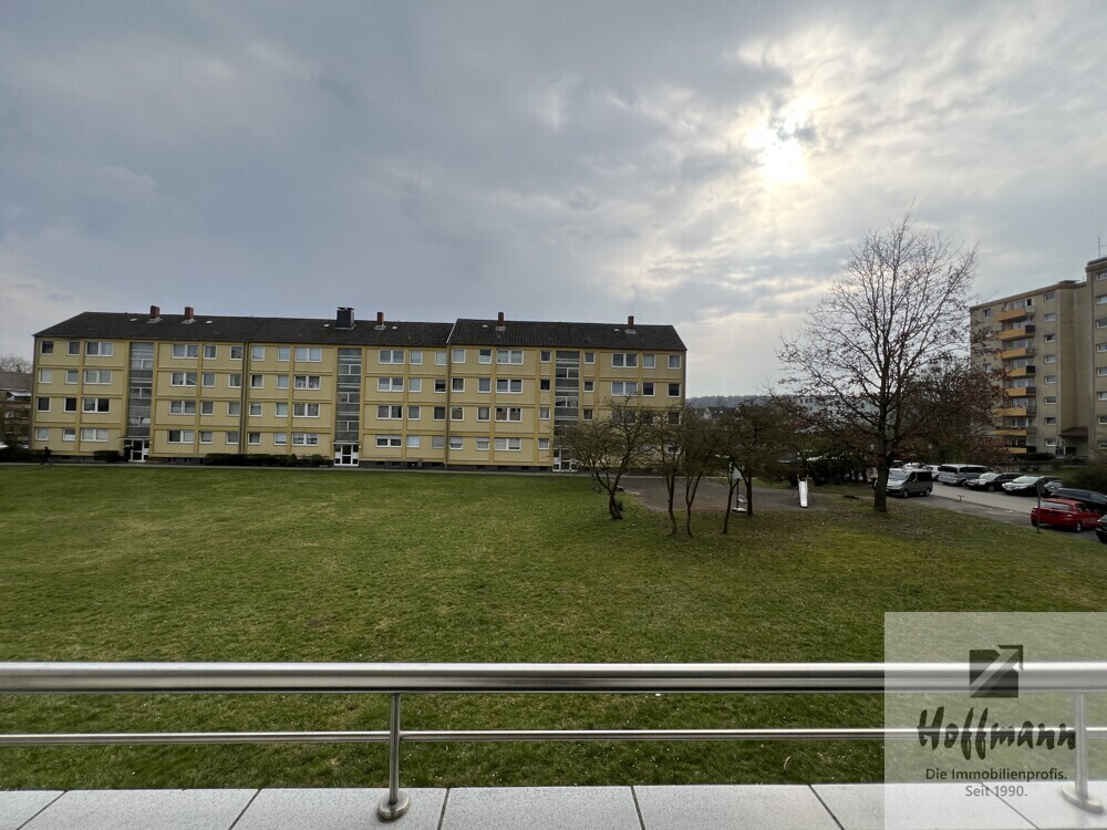 Ausblick vom Balkon