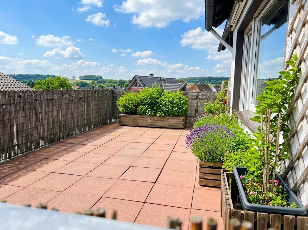 Hochterrasse - Mit KI bearbeitet