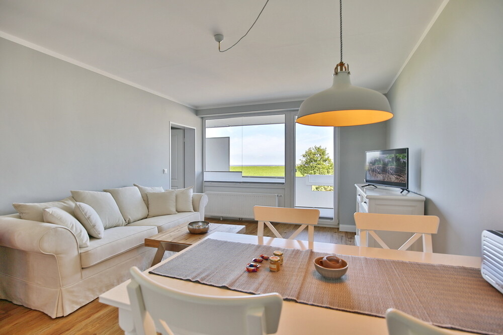 Wohnbereich mit Meerblick