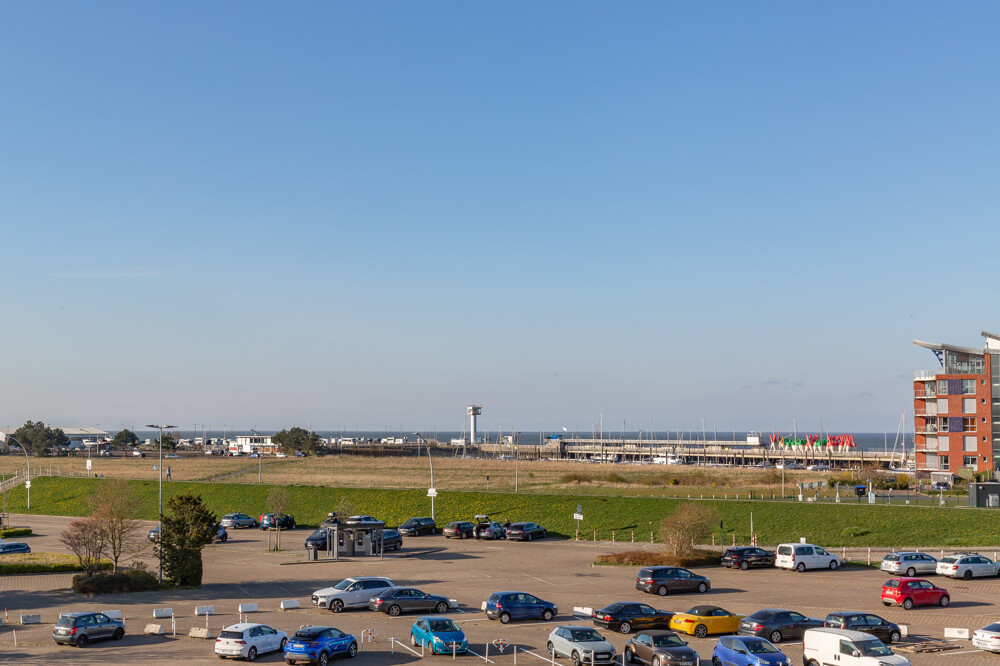 Ausblick aus der Wohnung