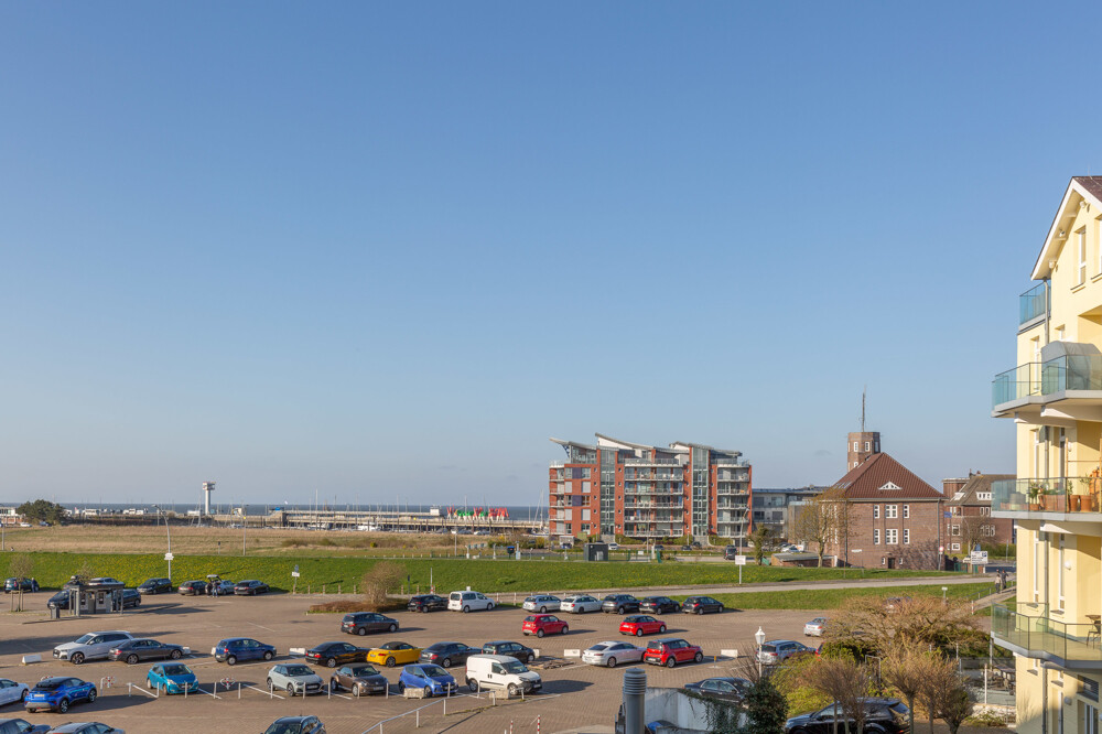 Ausblick aus der Wohnung
