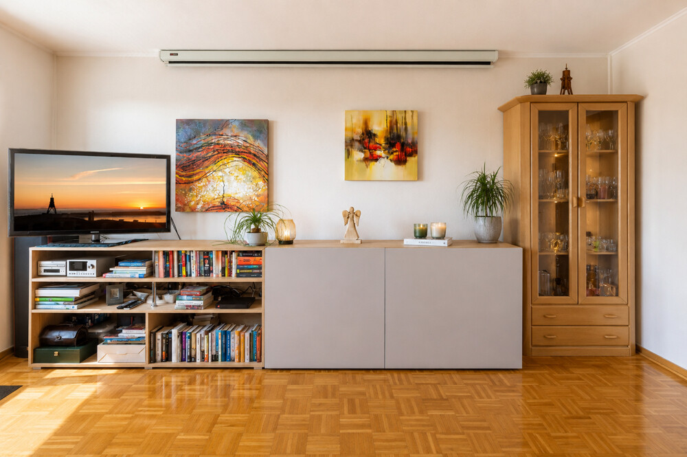 Teilansicht Wohnzimmer
