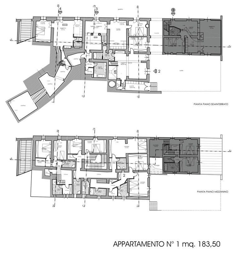 RIF 2937 Grundriss Apt- 1 Souterrain und ZG